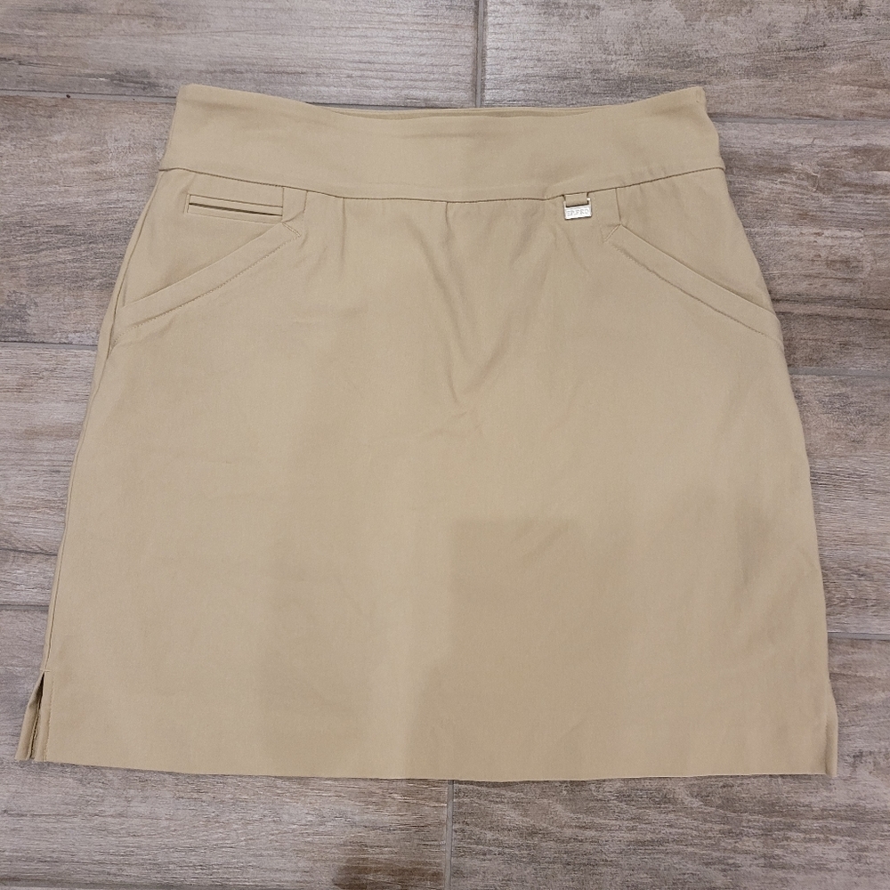 EP Pro Womens Khaki Golf Skort Size M